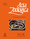 © 2012 The Authors Acta Zoologica © 2012 The Royal Swedish Academy of Sciences