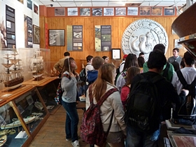 Alumnos visitan el Ecomuseo de Astilleros Nereo