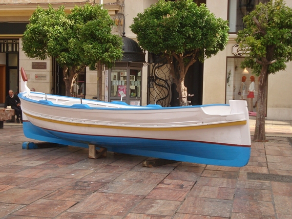 Sardinal en la Plaza de la Constitución