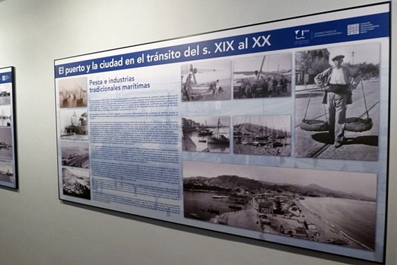 Exposición "El puerto y la ciudad en el tránsito del siglo XIX al XX" (Málaga)