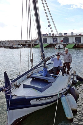 Pablo Portillo con Antonio Hidalgo en "LaIsa" [Puerto de Benalmádena]