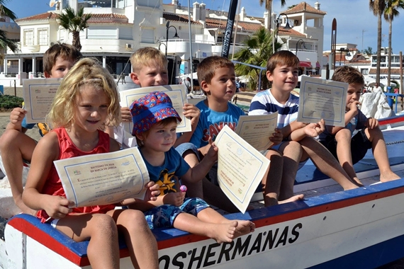 Jóvenes jabegotes en La Cala de Mijas [26/10/2014]